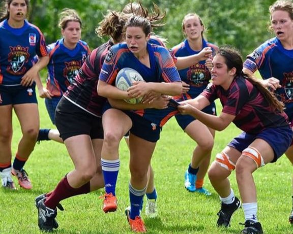 Alex Playing Rugby